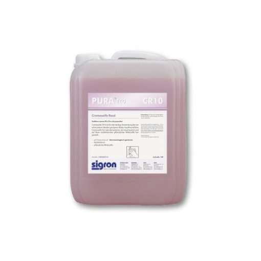 Sigron CR10 Cremeseife Rosé kézfertőtlenítő szer 10 liter