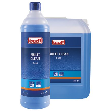 Buzil Multi-Clean lúgos tisztítószer mindenre, 1 liter